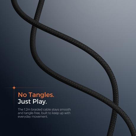 Noise Chord 200 Type-C Wired Earphone, Jet Black-4