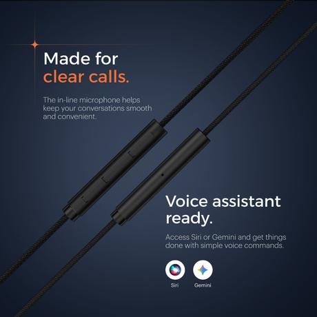 Noise Chord 200 Type-C Wired Earphone, Jet Black-7
