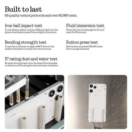 Nothing Phone (3a) Lite 5G 128 GB, 8 GB RAM, White, Mobile Phone-11