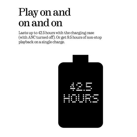 Nothing TWS Ear (a) Earbuds, Black-4
