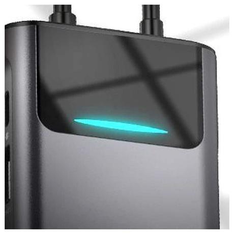 Novoo 12-in-1 Pro USB-C Hub with 4 USB-A Port, USB-C PD Port, 2 HDMI Port, SD Card and TF Slot, VGA Port, Ethernet Port, Audio Port, Dark Grey-14