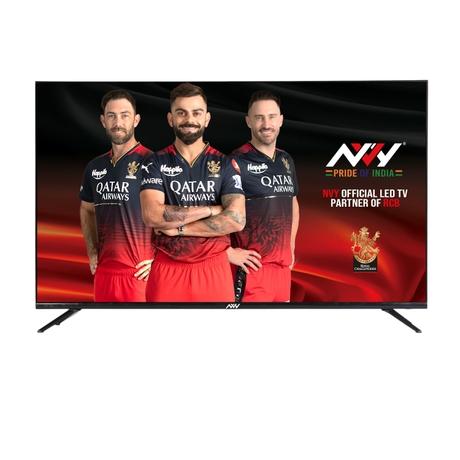 NVY 127 cm (50 Inch) UHD Smart Frameless LED TV, NVA50SFR1 (Black)-0