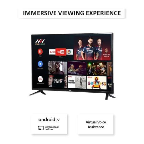 NVY 80 cm (32 inch) HD Ready Smart Frameless LED TV, NVA32SFR1 (Black) (2023 Model)-4