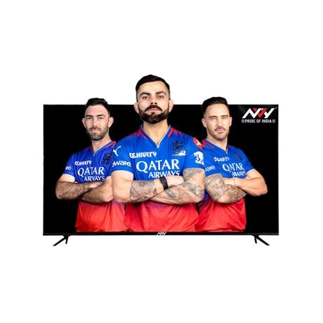 NVY 140 cm (55 inches) 4K Ultra HD Smart Google LED TV, NVA55SFR1, Black-0