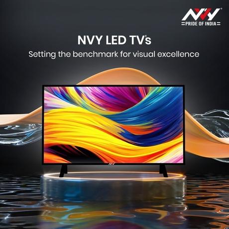 NVY 140 cm (55 inches) 4K Ultra HD Smart Google LED TV, NVA55SFR1, Black-12