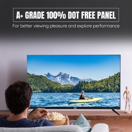 NVY 109 cm (43 inch) QLED Smart TV, NVQ43SFR1, Black-4