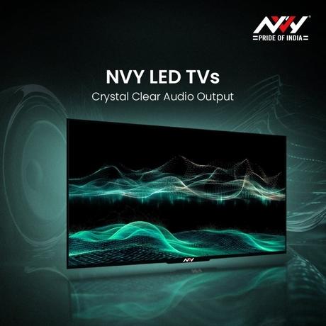 NVY 109 cm (43 inch) QLED Smart TV, NVQ43SFR1, Black-8