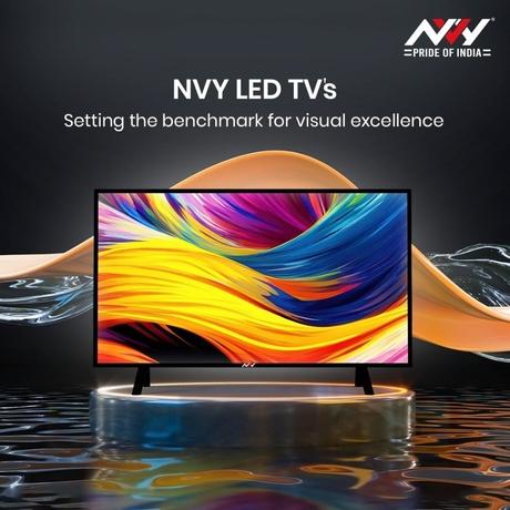 NVY 109 cm (43 inch) QLED Smart TV, NVQ43SFR1, Black-9