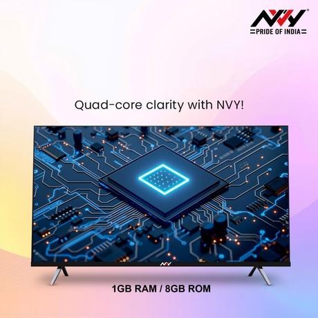 NVY Power Plus 109 cm (43 inches) Smart FHD LED TV, MRSF43R1, Black-13