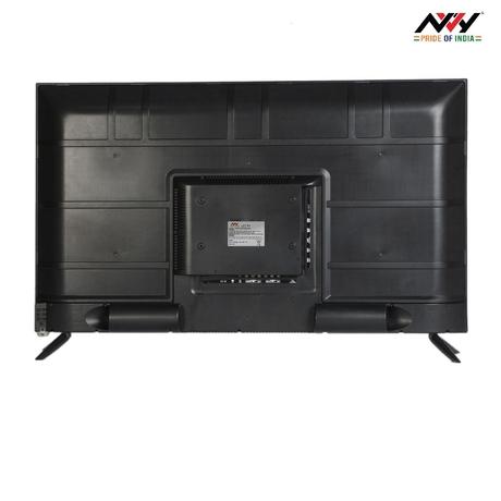 NVY Power Plus 109 cm (43 inches) Smart FHD LED TV, MRSF43R1, Black-2