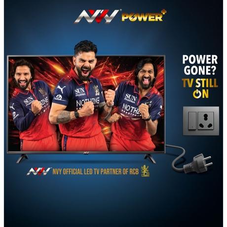 NVY Power Plus 109 cm (43 inches) Smart FHD LED TV, MRSF43R1, Black-5