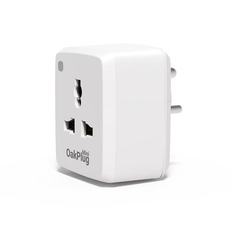 Oakter Oak Plug Mini Wi-Fi Smart Plug, White 6 Amp-0