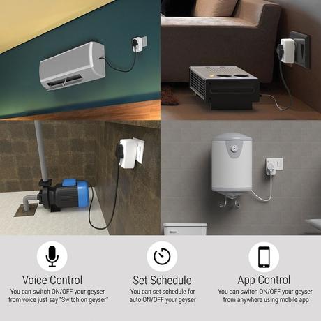 Oakter Oak Plug Plus Wi-Fi Smart Plug, White 16 Amp-2