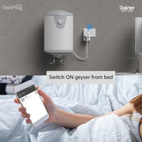 Oakter Oak Plug Plus Wi-Fi Smart Plug, White 16 Amp-3