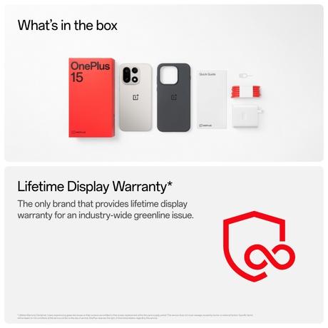 OnePlus 15 5G 256 GB, 12 GB RAM, Sand Storm, Mobile Phone-8
