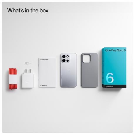 OnePlus Nord 6 5G 256 GB, 8 GB RAM, Quick Silver, Mobile Phone-8