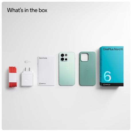 OnePlus Nord 6 5G 256 GB, 8 GB RAM, Fresh Mint, Mobile Phone-8