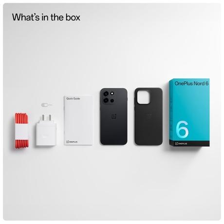 OnePlus Nord 6 5G 256 GB, 8 GB RAM, Pitch Black, Mobile Phone-8