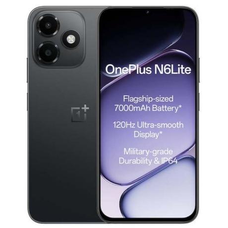 OnePlus N6 Lite 64 GB, 4 GB RAM, Midnight Hype, Mobile Phone-0