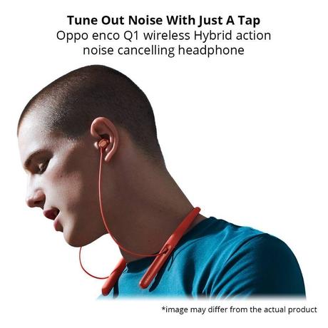 OPPO Enco Q1 EWN00 Wireless Bluetooth Earphone, Midnight Black-2
