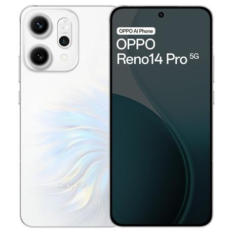 Buy Oppo Reno 14 Pro 5G 512 GB, 12 GB RAM, Pearl White Online at