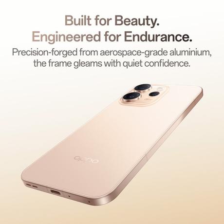 Oppo Reno15Pro 5G 256 GB, 12 GB RAM, Sunset Gold, Mobile Phone-2