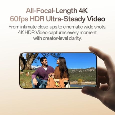 Oppo Reno15Pro 5G 256 GB, 12 GB RAM, Sunset Gold, Mobile Phone-7