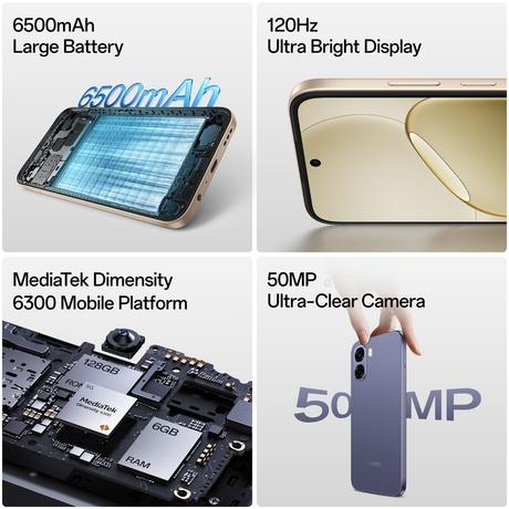OPPO A6s 5G 128 GB, 4 GB RAM, Plum Purple, Mobile Phone-1