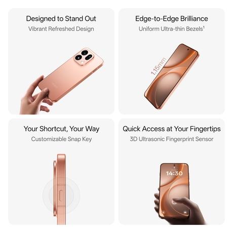 Oppo Find X9s 5G 256 GB, 12 GB RAM, Mobile Phone, Lavender Sky-5