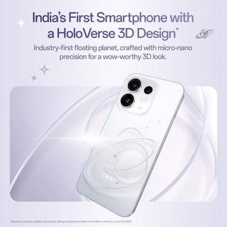 OPPO Reno16 256 GB, 8 GB RAM, Starry White, Mobile Phone-7