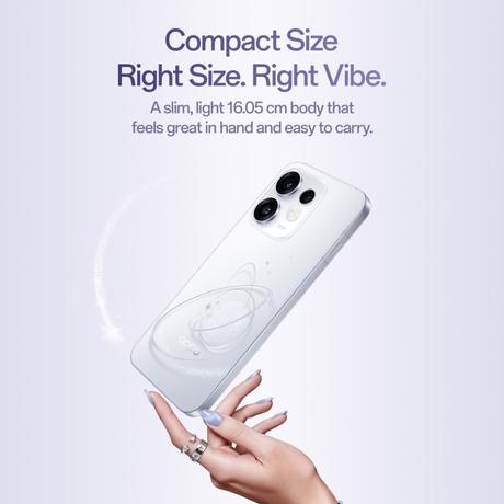 OPPO Reno16 256 GB, 8 GB RAM, Stellar Purple, Mobile Phone-7