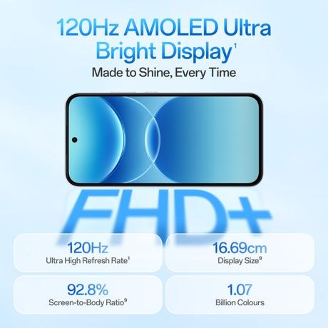 OPPO F35 5G 128 GB, 8 GB RAM, Wave Blue, Mobile Phone-11
