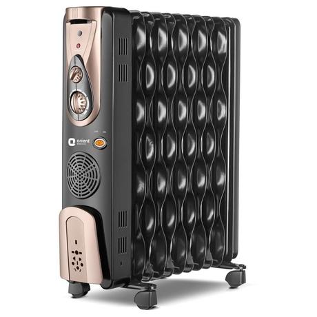 Orient Comforter OFCC11B3A OFR Room Heater with Triple Heat Over Protection, Black-1
