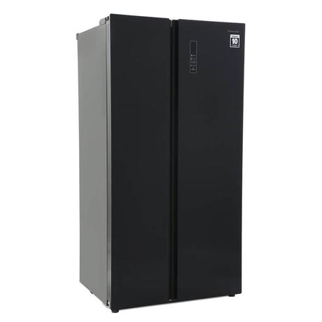 Buy Panasonic 584 litres Side-by-Side Refrigerator, Black NR
