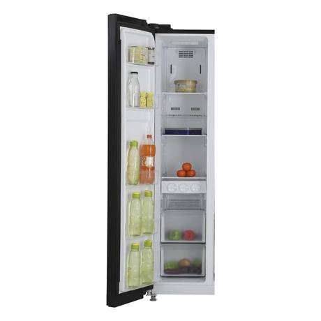 Buy Panasonic 584 litres Side-by-Side Refrigerator, Black NR