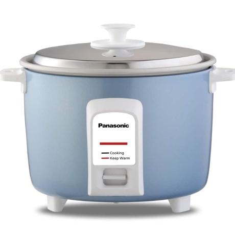 Panasonic 1.8 Liters Electric Rice Cooker with Up to 5 Hours Keep Warm Function, SR-WA18HBBW, Black/Blue/Red (Assorted)-1