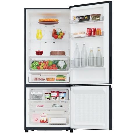 Panasonic 357L 2 Star Prime Convertible 6-Stage Smart Inverter Frost-Free Double Door Bottom Mount Refrigerator, NR-BK418BQKN-1