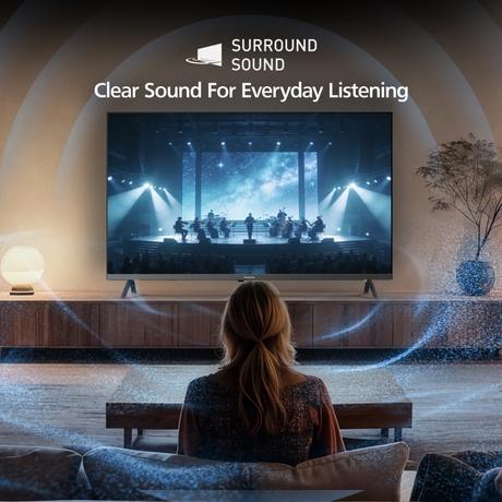 Panasonic 80 cm (32 Inches) Vivid QLED HD Smart TV, TS-32S40CGW (Black)-5