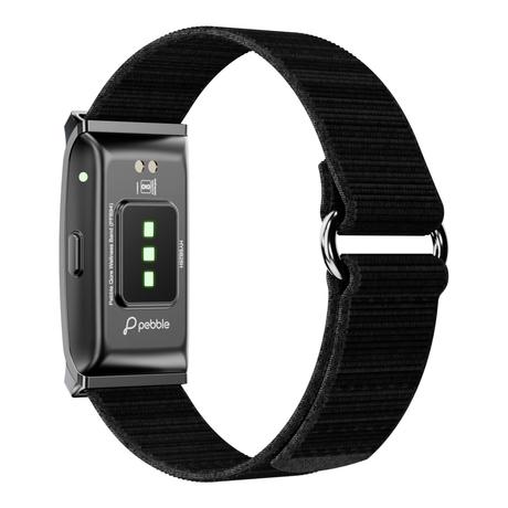 Pebble Qore Fitness Band, Black-1