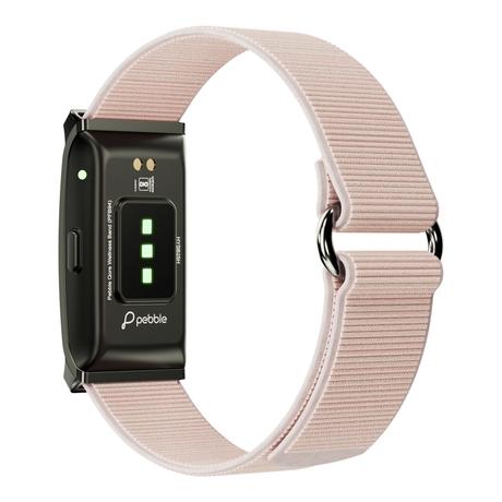 Pebble Qore Fitness Band, Pink-1