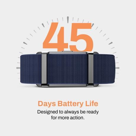 Pebble Qore 2 Fitness Band, Nebula Blue-2
