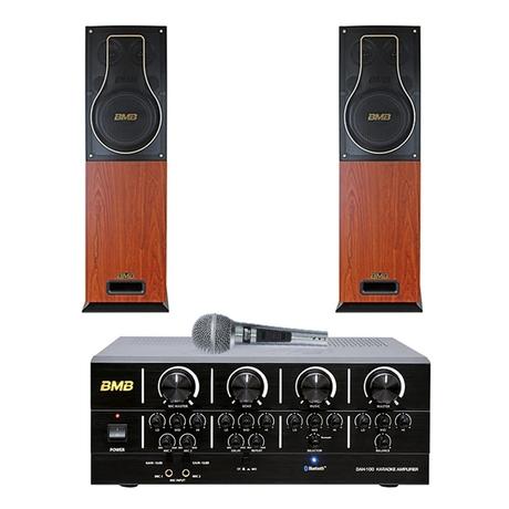 BMB Advance Home Theatre System with Karaoke Amplifier and Microphone-0