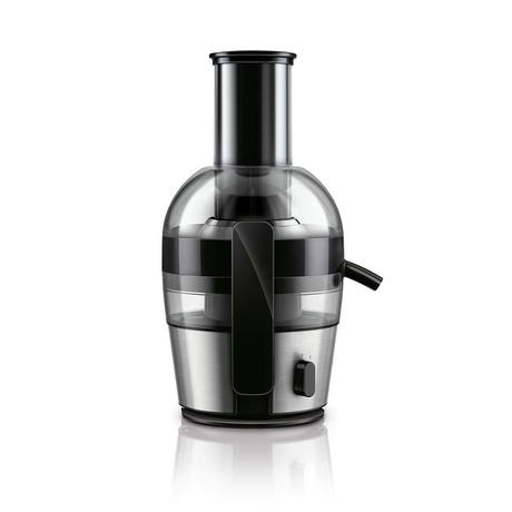 Philips Viva Collection HR1863 700-Watt Juicer with QuickClean, Up to 2L Juice In One Go (Black)-0