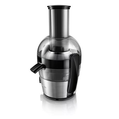 Philips Viva Collection HR1863 700-Watt Juicer with QuickClean, Up to 2L Juice In One Go (Black)-1