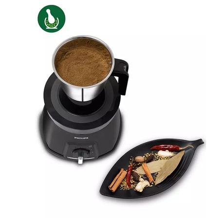 Philips HL7580/00 Viva Collection, 600 Waatts, 4Jars, Juicer Mixer Grinder, Dishwasher Safe, Higher Torque Density Motor, Carbon Black/Cashmere Grey-6