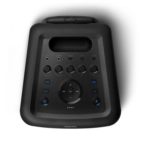 Philips TAX5206 2 Channel Bluetooth party speaker with Karaoke Effects, Black-9