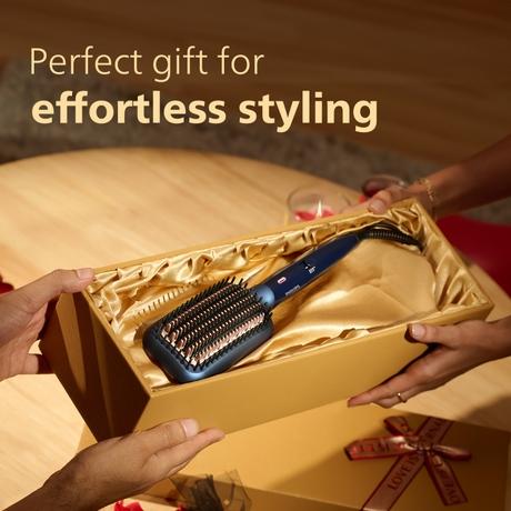 Philips BHH885 10 Hair Straightener Brush-1