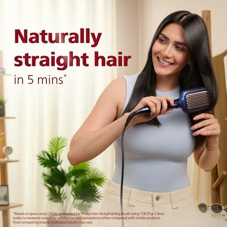 Philips BHH885 10 Hair Straightener Brush-3