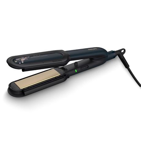 Philips BHS507/40 Hair Straightener with Nourishcare Technology, Black-0