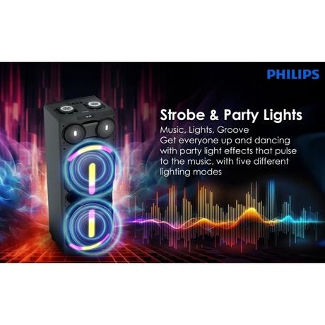Philips TAX5708/94 400 Watt Party Speaker-2